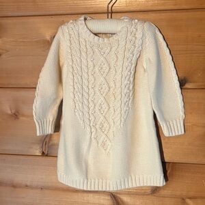 Baby Gap Sweater Dress 100% Cotton 6-12 months Fall Winter Holiday